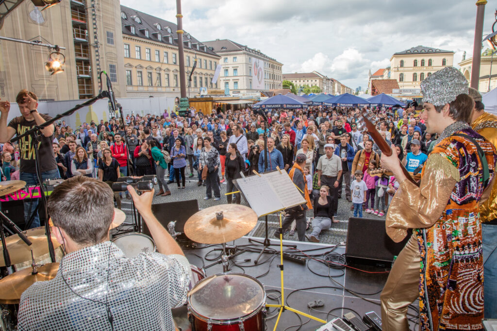 Bigband Dachau @ Streetlife 2016 | Foto: Sepp Salvermoser